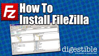 How to Install FileZilla FTP Client  EASY [upl. by Anigal]