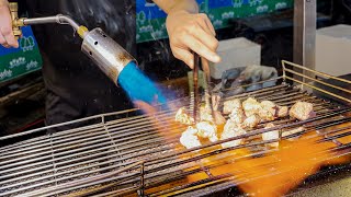 Cooking Steak With A Blowtorch  Taiwanese Street Food [upl. by Isaacs]