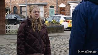 Coronation Street  Summer Confronts Aaron At The Garage 31st March 2023 [upl. by Strickland]