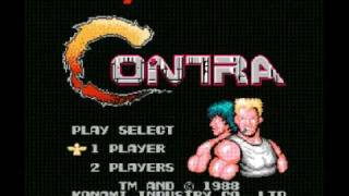 Contra NES Music  Jungle Theme [upl. by Neelac]