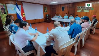 Jefe 6 Comando Militar Regional se reunió con empresas cafetaleras de Matagalpa y Jinotega [upl. by Ardnaxila]