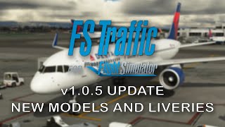 FS Traffic MSFS Update V105  Just Flight [upl. by Idrahs921]