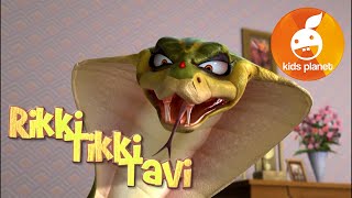 RIKKI TIKKI TAVI Episode 13  cartoons for kids  stories for children  Jungle book by R Kipling [upl. by Jacy]