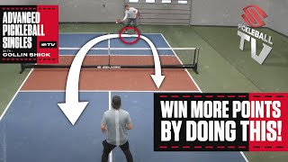 Court Positioning amp Efficient Movement Pickleball Singles with Collin Shick [upl. by Notnilk]