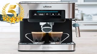 🔴 Ufesa Cafetera Expresso y Capuccino con Panel Táctil Digital Vaporizador Orientable [upl. by Ellicott]