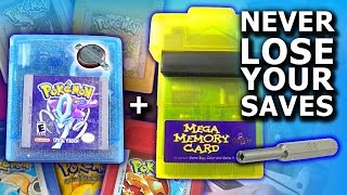 HOW TO BACK UP YOUR POKÉMON GAMEBOY COLOR SAVES amp REPLACE THE BATTERY Gold Silver Crystal etc [upl. by Tjader]