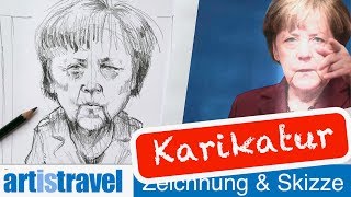 Gesicht  Karikatur  Ähnlichkeit  Ganz einfach Zeichnen lernen 23 [upl. by Dibru]