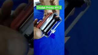 How to change Rubber in Trodat Printy 4913 trodat rubber shortvideo [upl. by Kassel]