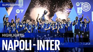 STILL US 🏆🏆🏆🏆🏆🏆🏆🏆  NAPOLI 01 INTER  HIGHLIGHTS SUPERCOPPA ITALIANA ⚫🔵🇬🇧 [upl. by Weber383]