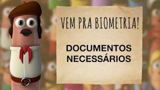 Biometria  Quais os documentos necessários [upl. by Ivatts827]