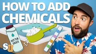 How To Add HOT TUB CHEMICALS For First Time  Swim University [upl. by Camey]