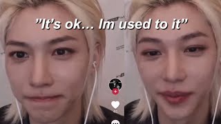 Stray Kids Felix awkward and quotdisrespectfulquot fancall Full video included [upl. by Dubenko]