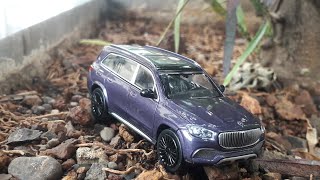 Diecast Miniature Mercedes Maybach GLS 600 S680 EQS and Toyota Land Cruiser 600 [upl. by Ebner]