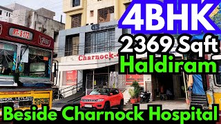 Haldiram Enclave  4BHK 2350 Sqft Flat For Sale Beside Charnock Hospital [upl. by Terri]