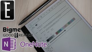 One Note  Global Handwriting  Goodereader x BIGME Inknote Color [upl. by Laumas605]