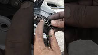 how to chain lock shorts motorcycle [upl. by Ahtenek]