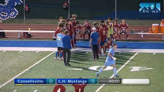 WPIAL High School Boys Soccer Connellsville at Laurel Highlands 92324 [upl. by Ettelimay]