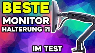 Monitor Halterung Test Invision MX 450 Review ➡️ Bildschirmhalterung 2021 Deutsch  TECHMARS [upl. by Branscum]