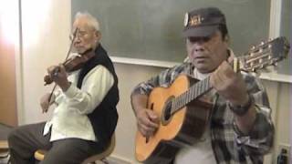 Juan and Neyo Reynoso at Festival of American Fiddle Tunes 03 — Triago Sufrir en mi Alma [upl. by Ailadgim]