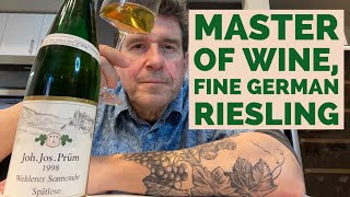 Master of Wine Discusses GERMAN RIESLING [upl. by Drofliw]