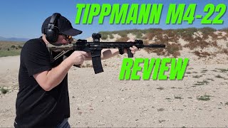 Tippmann M422 Elite Review  The Best 22LR AR [upl. by Kirimia]