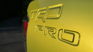 Electric Lime Metallic… better than Solar Octane Toyota Tacoma TRD Pro [upl. by Hgeilyak]