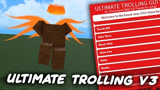 ROBLOX Ultimate Trolling GUI V3 FE Script Hub [upl. by Aniras260]