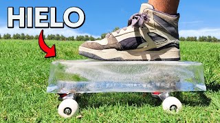 Hice un Skate solo con Hielo [upl. by Ilise343]