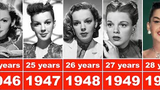 Judy Garland from 1935 to 1969 [upl. by Oicangi607]