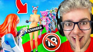 ENTRO di NASCOSTO nella SFILATA di MODA S3XY su FORTNITE 🔞😍 [upl. by Ainigriv443]