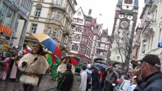 Fasnet 2009 Rosenmontag Freiburg [upl. by Garth]