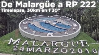 Ruta Nacional 40 de Malargüe al cruce con RP 222 Las Leñas [upl. by Viridis900]