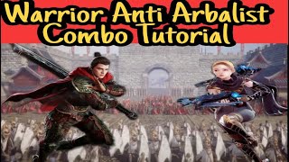 Warrior Combo For Arbalist  Mir4 PVP [upl. by Blakely155]