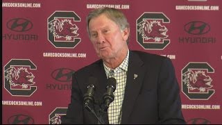 Spurrier Retirement Press Conference [upl. by Laverne]