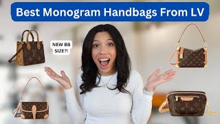 Best Louis Vuitton Monogram Handbags  LV Everyday Monogram Bags [upl. by Nehtanoj]