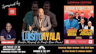 Mambo in the City Salsa Podcast Special Guest Luisito Ayala Musical Director of Puerto Rican Power [upl. by Aleahc]