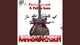 Fooled Around amp Fell in Love In the Style of Rod Stewart Karaoke Version [upl. by Ikey386]