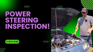 Power Steering System inspection 1985 Merkur XR4Ti [upl. by Portie]