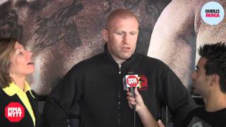 Strikeforce Fedor vs Silva  Sergei Kharitonov Interview [upl. by Bradshaw]