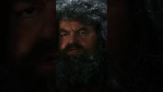 Martin Bayfield  Hagrids first scene [upl. by Idnyc]