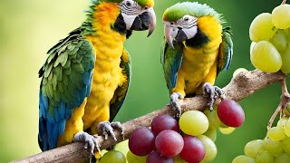 quotCan Parrots Eat Grapes 🦜🍇  Parrot Diet Explainedquot [upl. by Schnur]