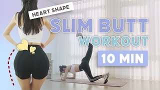 How to get Slim Butt like A KPOP IDOL  10 Min Burning butt fat  Hip Dips  Round Butt [upl. by Lerrej201]