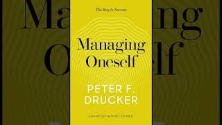 Peter F Drucker – Managing Oneself Audio book [upl. by Lilak]