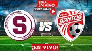 SAPRISSA VS SANTOS DE GUAPILES LIVE STREAMING [upl. by Darbee935]