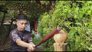 turmbu deadly stick of pencak silat [upl. by Saimerej]