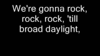 Bill Haley  Rock Around the Clock lyrics [upl. by Rayshell105]