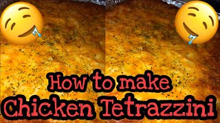 How to make Chicken Tetrazzini [upl. by Jurkoic]