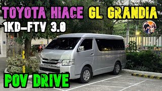 TOYOTA HIACE GL GRANDIA 30 POV DRIVE [upl. by Garfinkel586]