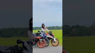 Ek Saat tino Bikes Ride Pe Jana Chahta Hai 🏍️ 😍❤️  Sabbir Hazari  shorts youtubeshorts ktm [upl. by Booma]