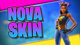 MOSTRANDO A NOVA SKIN CELESTE amp COMBOS  FORTNITE [upl. by Fairman916]